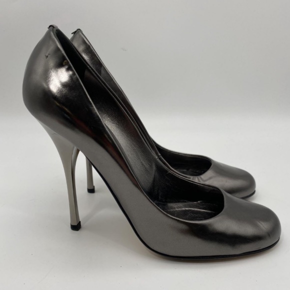 Giuseppe Zanotti Shoes - Giuseppe Zanotti Steel colored pumps 36